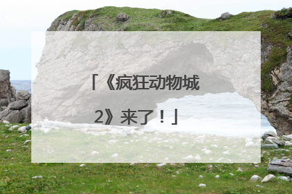 《疯狂动物城2》来了！