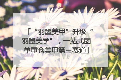 “羽墨美甲”升级“羽墨美学”，一站式团单重仓美甲第三赛道