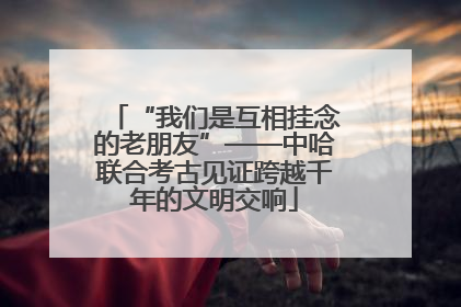 “我们是互相挂念的老朋友”——中哈联合考古见证跨越千年的文明交响