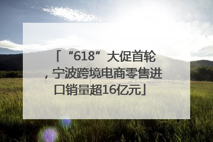 “618”大促首轮，宁波跨境电商零售进口销量超16亿元