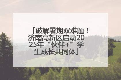 破解暑期双难题！济南高新区启动2025年“伙伴+”学生成长共同体