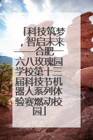 科技筑梦，智启未来——合肥一六八玫瑰园学校第十三届科技节机器人系列体验赛燃动校园