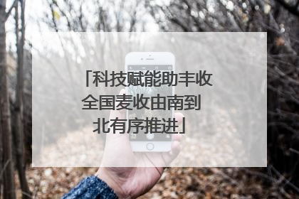 科技赋能助丰收 全国麦收由南到北有序推进