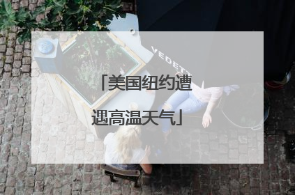 美国纽约遭遇高温天气