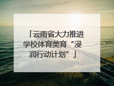 云南省大力推进学校体育美育“浸润行动计划”