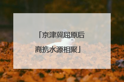京津冀屈原后裔携水源相聚