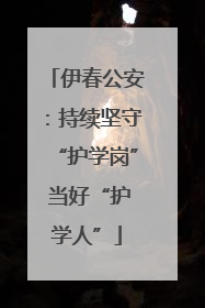 伊春公安：持续坚守“护学岗” 当好“护学人”