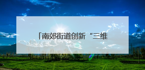 南郊街道创新“三维服务型监管”打造安全营商环境新高地
