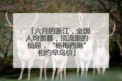 六月的浙江，全国人均羡慕，顶流里的仙居，“杨梅西施”相约早鸟价