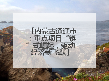 内蒙古通辽市：重点项目“链”式崛起，驱动经济新飞跃
