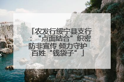 农发行绥宁县支行：“点面结合”织密防非宣传 倾力守护百姓“钱袋子”
