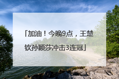 加油！今晚9点，王楚钦孙颖莎冲击3连冠