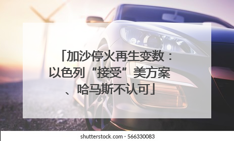 加沙停火再生变数：以色列“接受”美方案、哈马斯不认可