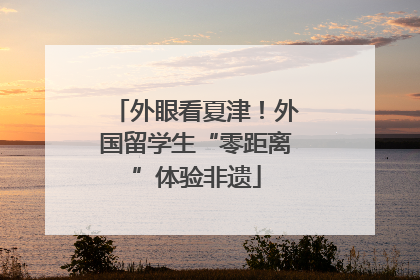 外眼看夏津！外国留学生“零距离”体验非遗
