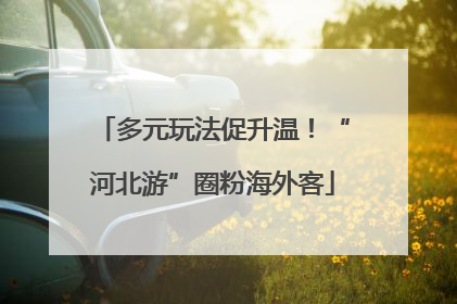 多元玩法促升温！“河北游”圈粉海外客