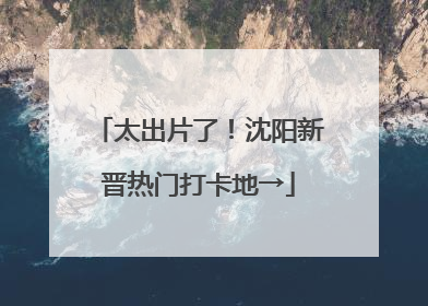 太出片了！沈阳新晋热门打卡地→