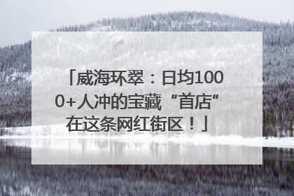 威海环翠：日均1000+人冲的宝藏“首店”在这条网红街区！
