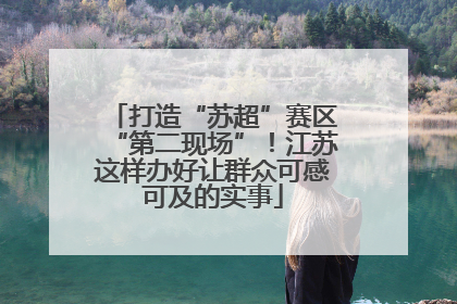 打造“苏超”赛区“第二现场”！江苏这样办好让群众可感可及的实事