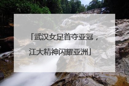 武汉女足首夺亚冠，江大精神闪耀亚洲