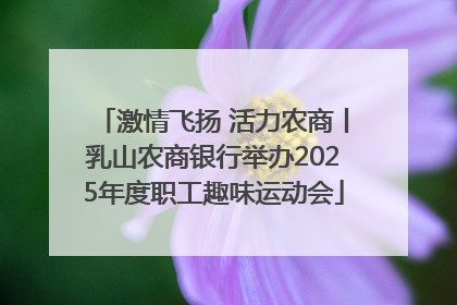 激情飞扬 活力农商丨乳山农商银行举办2025年度职工趣味运动会