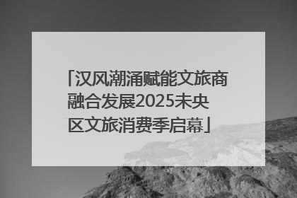 汉风潮涌赋能文旅商融合发展2025未央区文旅消费季启幕