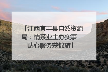 江西宜丰县自然资源局：情系业主办实事 贴心服务获锦旗