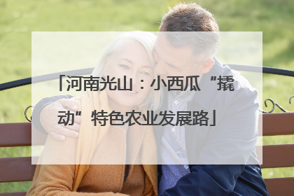 河南光山：小西瓜“撬动”特色农业发展路