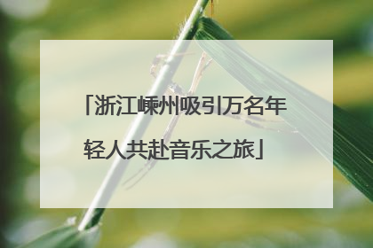 浙江嵊州吸引万名年轻人共赴音乐之旅