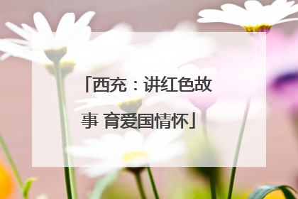 西充：讲红色故事 育爱国情怀
