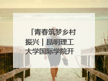 青春筑梦乡村振兴｜昆明理工大学国际学院开展中外大学生社会实践活动