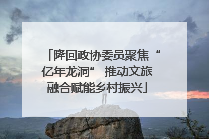 隆回政协委员聚焦“亿年龙洞” 推动文旅融合赋能乡村振兴