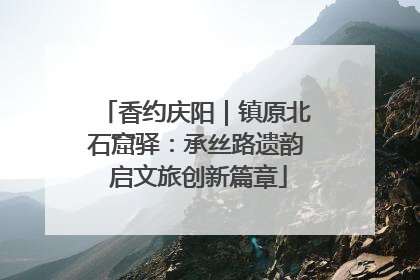 香约庆阳｜镇原北石窟驿：承丝路遗韵 启文旅创新篇章